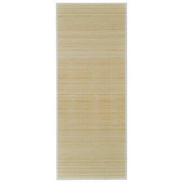Vidaxl Pravokotna preproga iz naravnega bambusa 150x200 cm