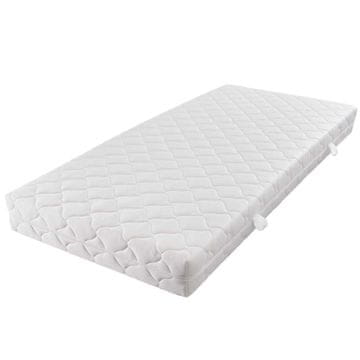 Vidaxl Vzmetnica s pralno prevleko 200 x 180 x 17 cm H3