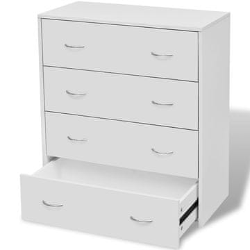 Vidaxl Komoda s 4 predali 60x30,5x71 cm