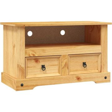 Vidaxl TV omarica mehiška borovina Corona Range 91x43x56 cm