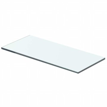 Vidaxl Polica Prosojno Steklo 40x12 cm