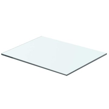 Vidaxl Polica Prosojno Steklo 40x25 cm