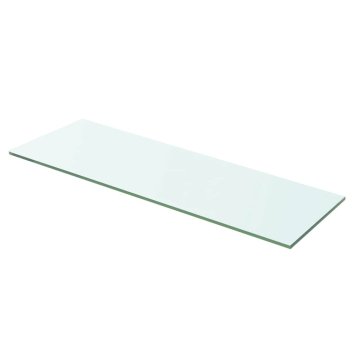 Vidaxl Polica Prosojno Steklo 60x15 cm