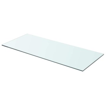 Vidaxl Polica Prosojno Steklo 70x30 cm