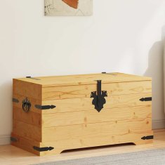 Vidaxl Skrinja za shranjevanje borovina Corona Range 91x49,5x47 cm