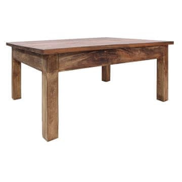 Vidaxl Klubska mizica iz trden mahagonij 96x73x45 cm