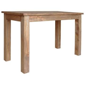 Vidaxl Jedilna miza trden mahagonij 120x60x77 cm