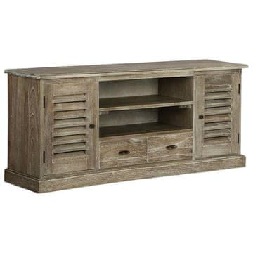 Vidaxl TV omarica trden les indijske lipovke 145x35x60 cm