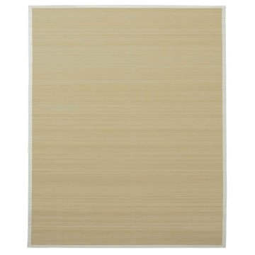 Vidaxl Preproga iz bambusa 160x230 cm naravne barve