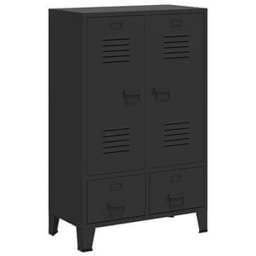 Vidaxl Industrijska garderobna omara 67x35x107 cm jeklo