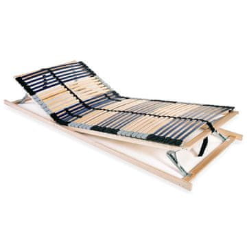 Vidaxl Letveno dno za posteljo 42 letvic 7 con 90x200 cm