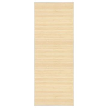 Vidaxl Preproga iz bambusa 80x200 cm naravna