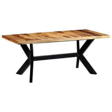 Vidaxl Jedilna miza 180x90x75 cm trden palisander