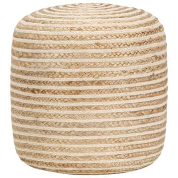 Vidaxl Tabure ročno izdelan 40x45 cm juta