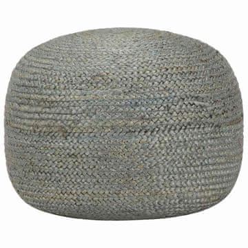 Vidaxl Ročno izdelan tabure 45x30 cm juta