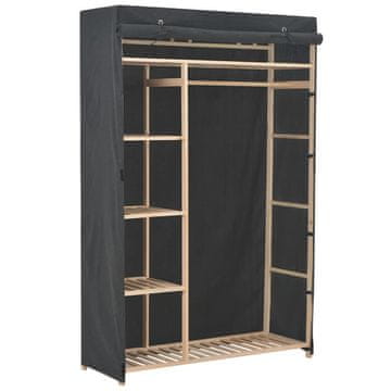 Vidaxl Garderobna omara 110x40x170 cm blago
