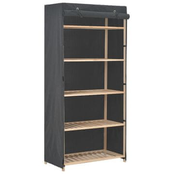 Vidaxl Garderobna omara iz blaga 79x40x170 cm