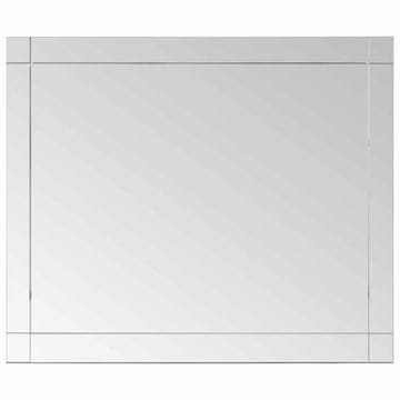 Vidaxl Stensko ogledalo 80x60 cm steklo