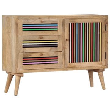 Vidaxl Komoda 100x30x75 cm trden mangov les