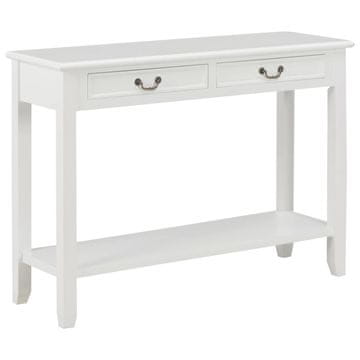 Vidaxl Konzolna mizica 110x35x80 cm les