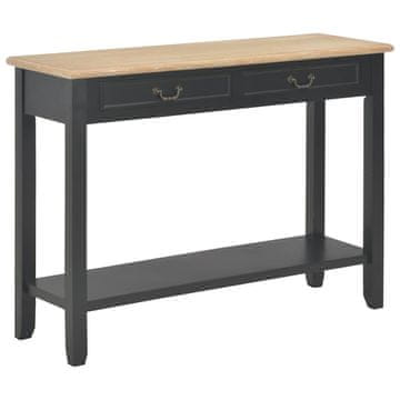 Vidaxl Konzolna mizica 110x35x80 cm les