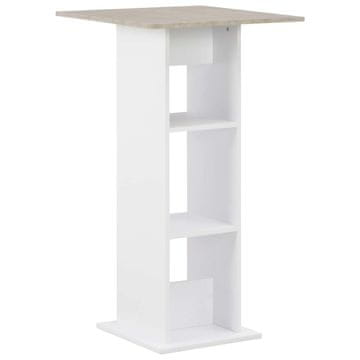 Vidaxl Barska miza 60x60x110 cm