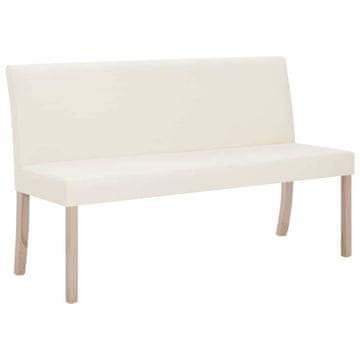 Vidaxl Klop 139,5 cm umetno usnje