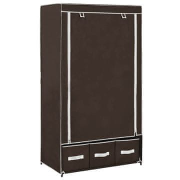 Vidaxl Garderobna omara 87x49x159 cm iz blaga