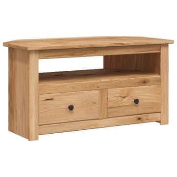 Vidaxl Kotna TV omarica 93x49x49 cm trdna borovina Panama Range