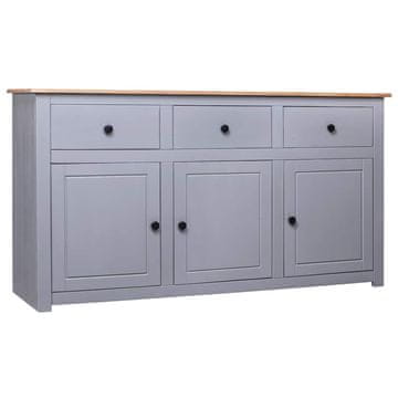 Vidaxl Komoda 135x40x80 cm trdna borovina Panama Range