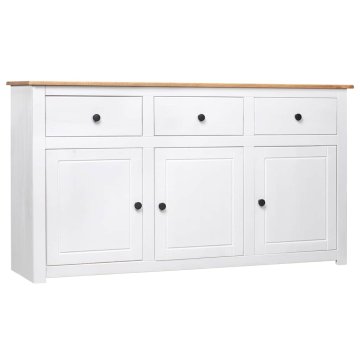 Vidaxl Komoda 135x40x80 cm trdna borovina Panama Range