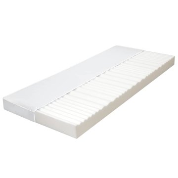 Vidaxl Vzmetnica 90x200 cm 7-conska s PU peno 10 cm H2 H3