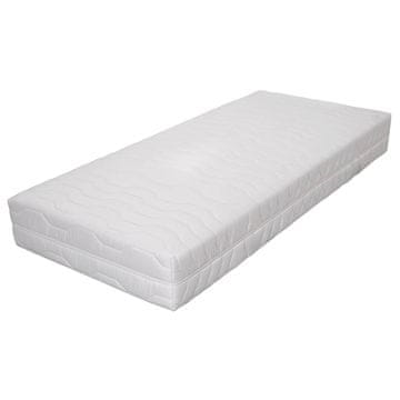 Vidaxl Vzmetnica 80x200 cm 7-conska žepne vzmeti 20 cm H2