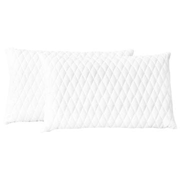 Vidaxl Vzglavnik 2 kosa 60x40x14 cm spominska pena