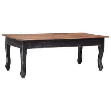 Vidaxl Klubska mizica 120x60x45 cm trden mahagonij