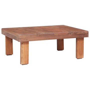 Vidaxl Klubska mizica 60x45x23 cm trden mahagonij