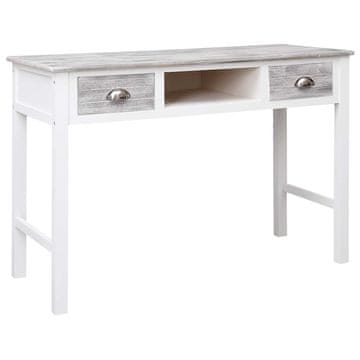 Vidaxl Pisalna miza 110x45x76 cm les