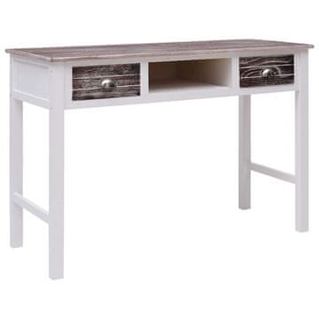 Vidaxl Pisalna miza 110x45x76 cm les