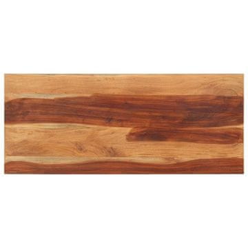 Vidaxl Mizna plošča iz trdnega akacijevega lesa 15-16 mm 60x140 cm