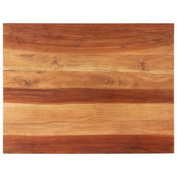 Vidaxl Mizna plošča iz trdnega akacijevega lesa 25-27 mm 70x90 cm