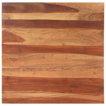 Vidaxl Mizna plošča iz trdnega akacijevega lesa 25-27 mm 80x80 cm