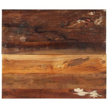 Vidaxl Pravokotna mizna plošča 60x70 cm 15-16 mm trden predelan les