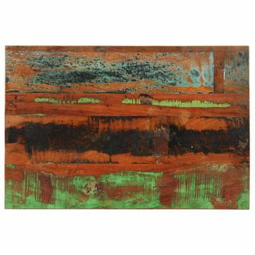 Vidaxl Pravokotna mizna plošča 60x90 cm 15-16 mm trden predelan les