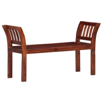 Vidaxl Klop 111 cm trden akacijev les