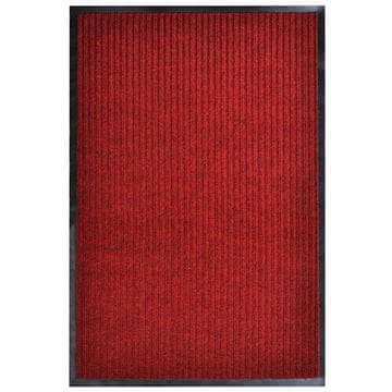 Vidaxl Predpražnik rdeč 117x220 cm PVC