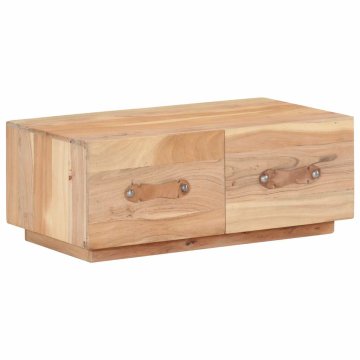 Vidaxl Klubska mizica 90x50x35 cm trden predelan les