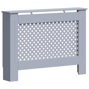 Vidaxl Pokrov za radiator antraciten 112x19x81,5 cm mediapan