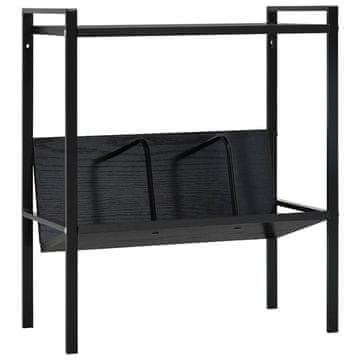 Vidaxl Knjižna polica 2-nadstropna 52x28x59 cm iverna plošča