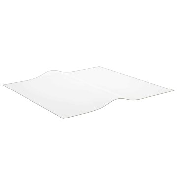 Vidaxl Zaščita za mizo mat 70x70 cm 1,6 mm PVC