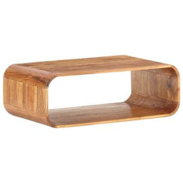 Vidaxl Klubska mizica 90x50x30 cm trden akacijev les